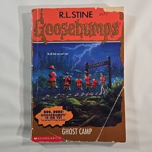 Goosebumps Ghost Camp Book for Kids
